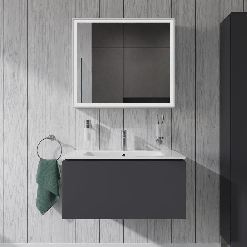 Duravit ME by Starck Möbelwaschtisch 83 cm mit 1 Hahnloch