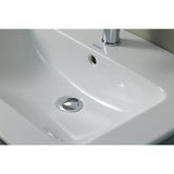 Duravit ME by Starck Möbelwaschtisch 83 cm mit 1 Hahnloch