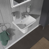 Duravit ME by Starck Handwaschbecken 45 cm, 1 Hahnloch durchgestochen