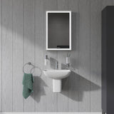 Duravit ME by Starck Handwaschbecken 45 cm, 1 Hahnloch durchgestochen