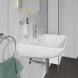 Duravit ME by Starck Waschtisch 60 cm mit 1 Hahnloch durchstochen