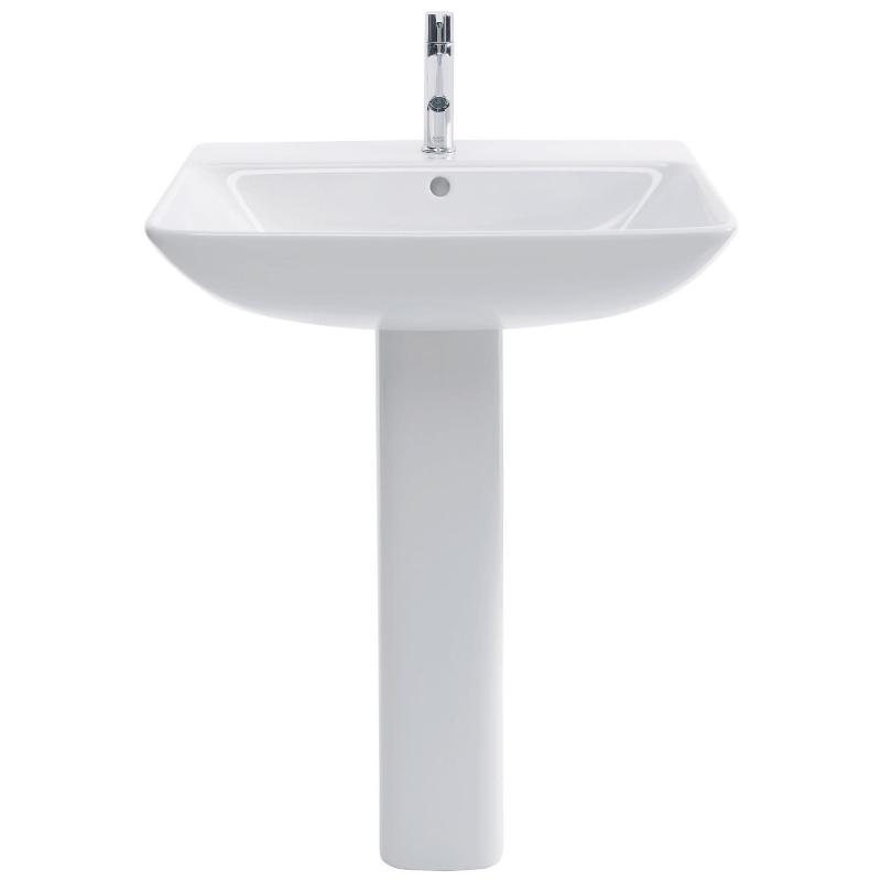 Duravit ME by Starck Waschtisch 65 cm mit 1 Hahnloch durchstochen