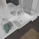 Duravit ME by Starck Waschtisch 65 cm mit 1 Hahnloch durchstochen