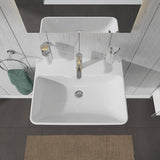 Duravit ME by Starck Waschtisch 65 cm mit 1 Hahnloch durchstochen