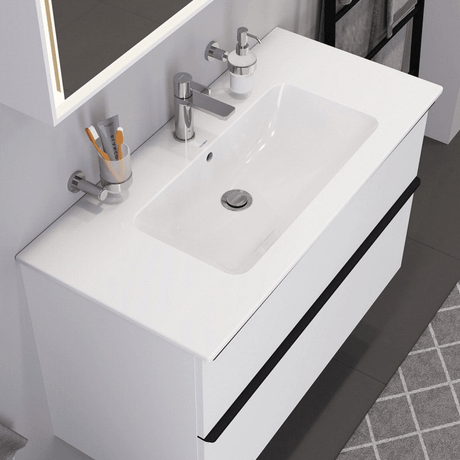 Duravit ME by Starck Möbelwaschtisch 103 cm mit 1 Hahnloch