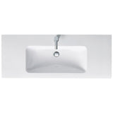 Duravit ME by Starck Möbelwaschtisch 123 cm mit 1 Hahnloch