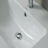 Duravit ME by Starck Möbelwaschtisch 103 cm mit 1 Hahnloch