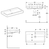 Geberit iCon Waschtisch 90 cm