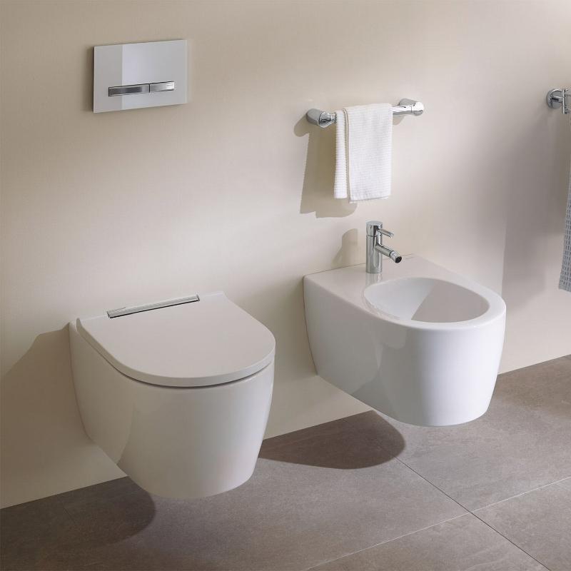 Geberit ONE Wand-Tiefspül-WC, mit TurboFlush und WC-Sitz