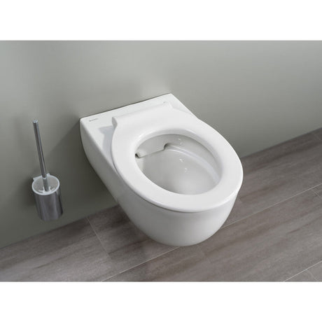 Geberit Renova Comfort Wand-WC Tiefspüler, erhöht, geschlossene Form, Rimfree