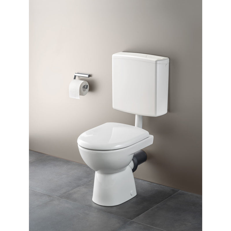 Geberit Renova Stand-WC-Tiefspüler, Abgang horizontal, Rimfree