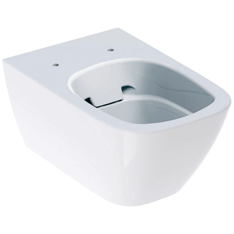 Geberit Smyle Wand-WC Tiefspüler, geschlossene Form, Rimfree