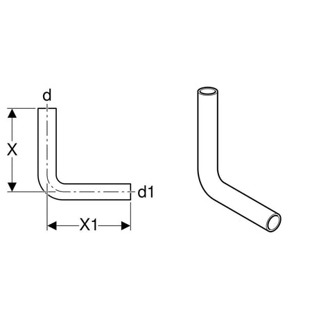 Geberit Spülbogen