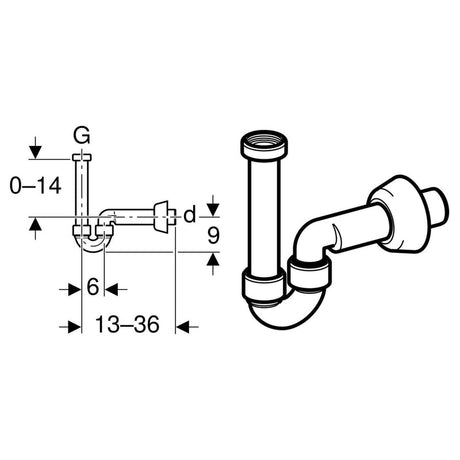 Geberit Waschtisch-Ablauf Ø 3,2 cm