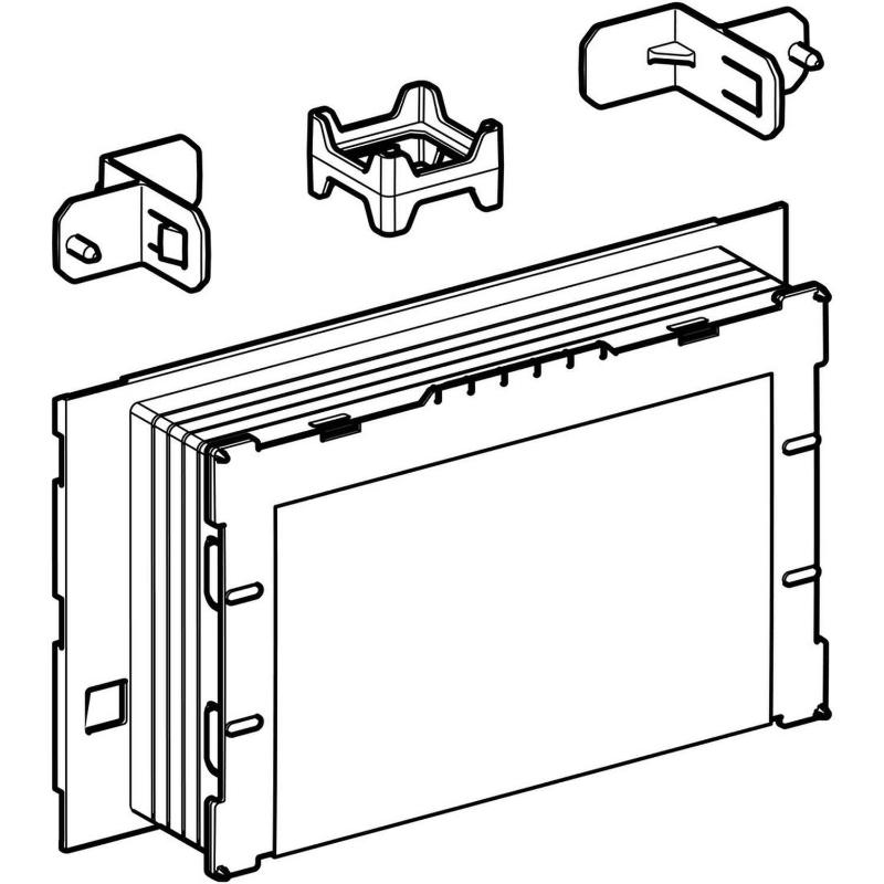 Geberit Rohbauset flächenbündig für Sigma UP-Spülkasten 12 cm