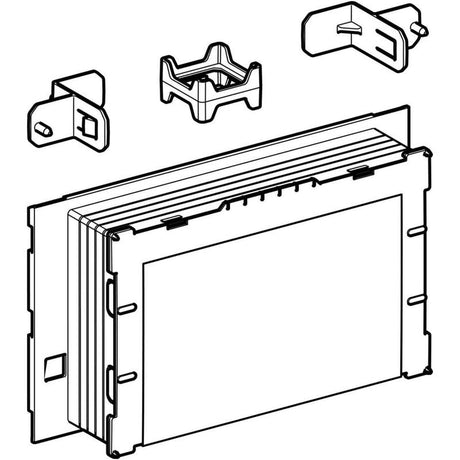 Geberit Rohbauset flächenbündig für Sigma UP-Spülkasten 12 cm