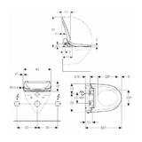 Geberit AquaClean 4000 Ersatz-Sitz