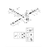 GROHE Grohtherm 800 Cosmopolitan Thermostat-Wannenbatterie, DN 15