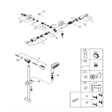 GROHE Grohtherm 800 Cosmopolitan Thermostat-Brauseset, DN 15