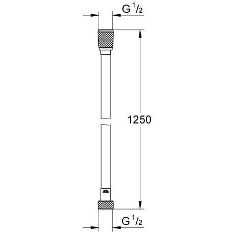 GROHE Brauseschlauch Silverflex 125 cm