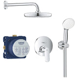 GROHE Eurosmart Cosmopolitan Duschsystem Unterputz mit Tempesta 210