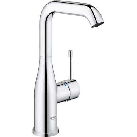 GROHE Essence Einhand-Waschtischbatterie L-Size mit Push-open Ablaufgarnitur