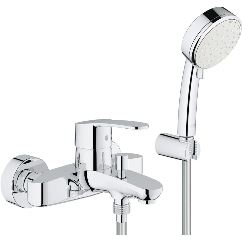 GROHE Eurostyle Cosmopolitan Einhand-Wannenbatterie mit Brausegarnitur