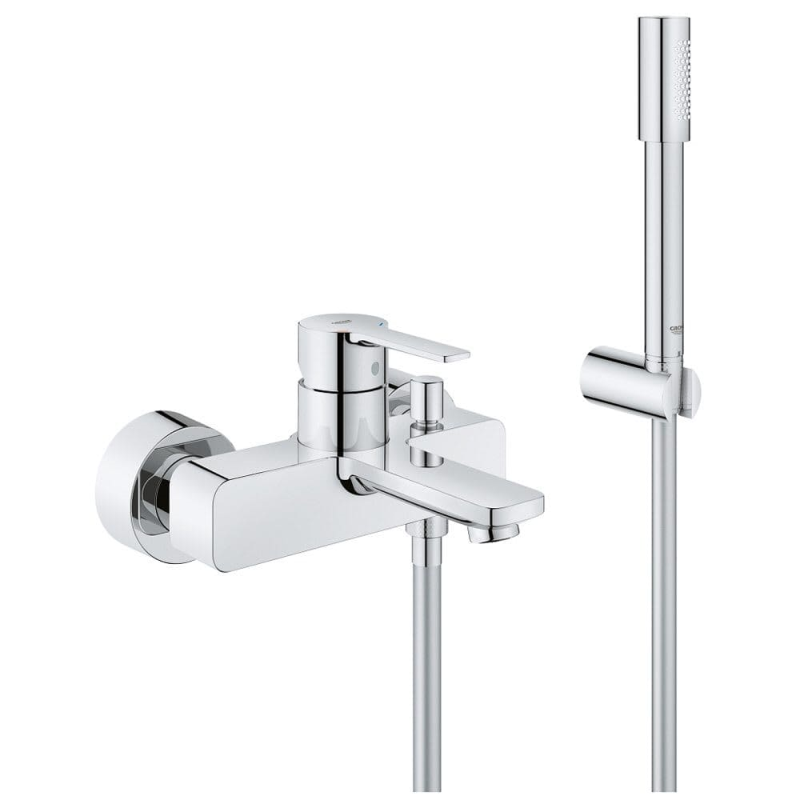 GROHE Lineare Neu Einhand-Wannenbatterie mit Brausegarnitur