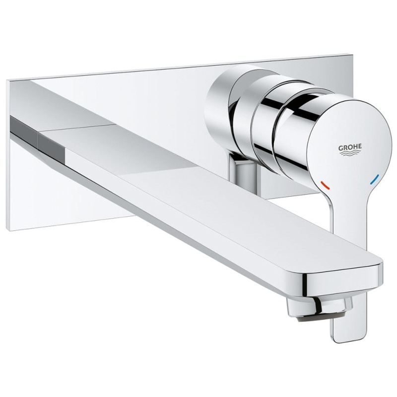 GROHE Lineare Neu 2-Loch-Waschtischbatterie Unterputz, Ausladung 20 cm