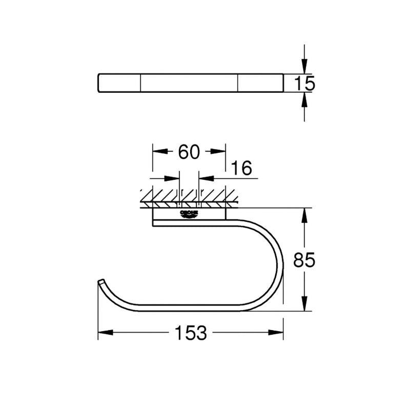 GROHE Selection WC-Papierhalter