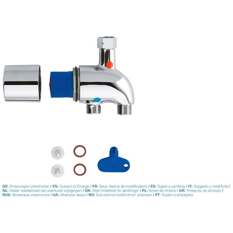 GROHE Grohtherm Micro Thermischer Verbrühschutz, Untertischthermostat