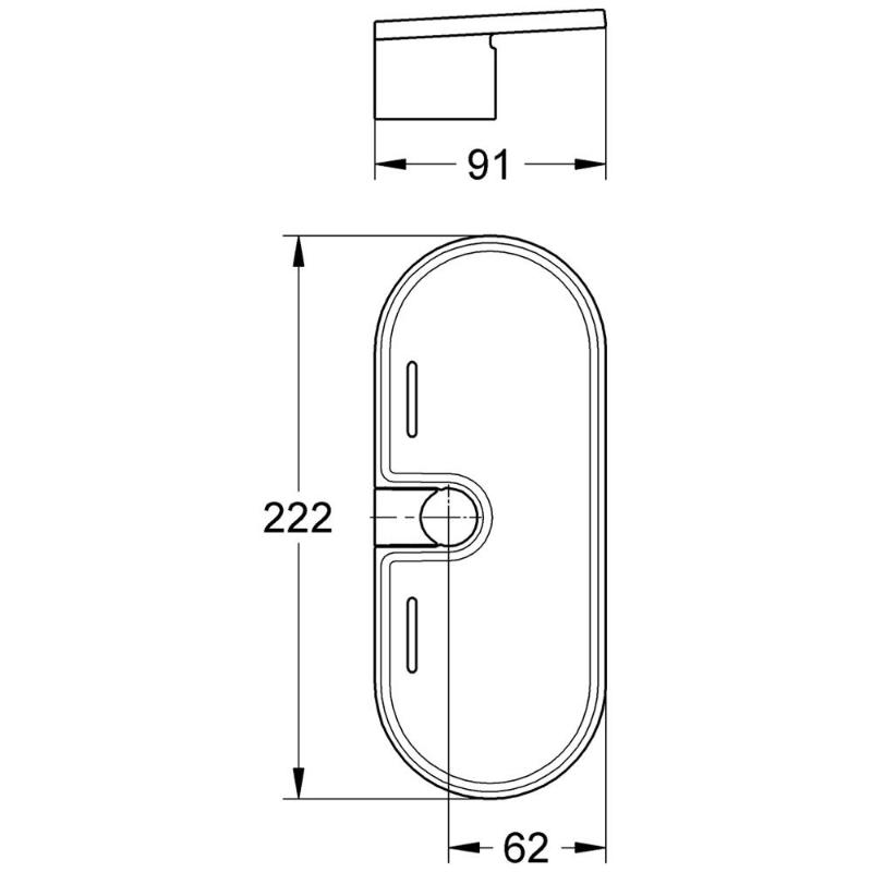 GROHE Tempesta EasyReach Ablage für Brausestangen