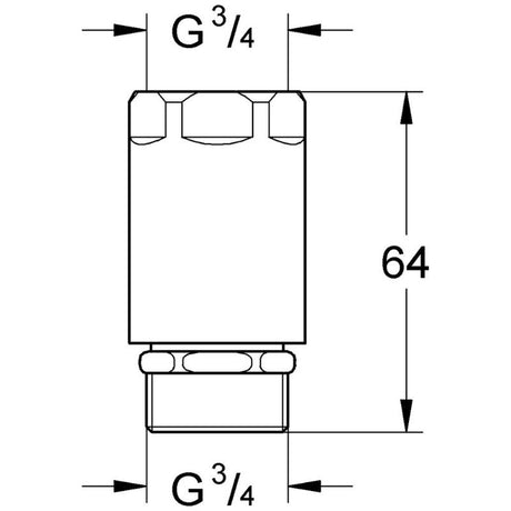 GROHE Eggemann Sicherungskombination DN 20