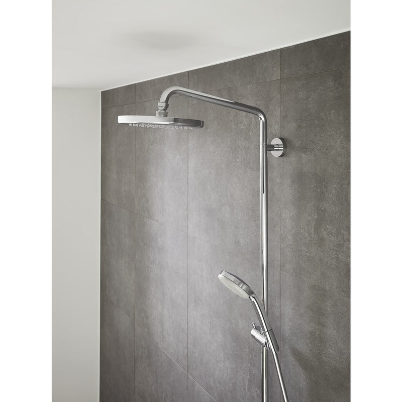 hansgrohe Croma 220 Showerpipe mit Brausearm 40 cm, schwenkbar