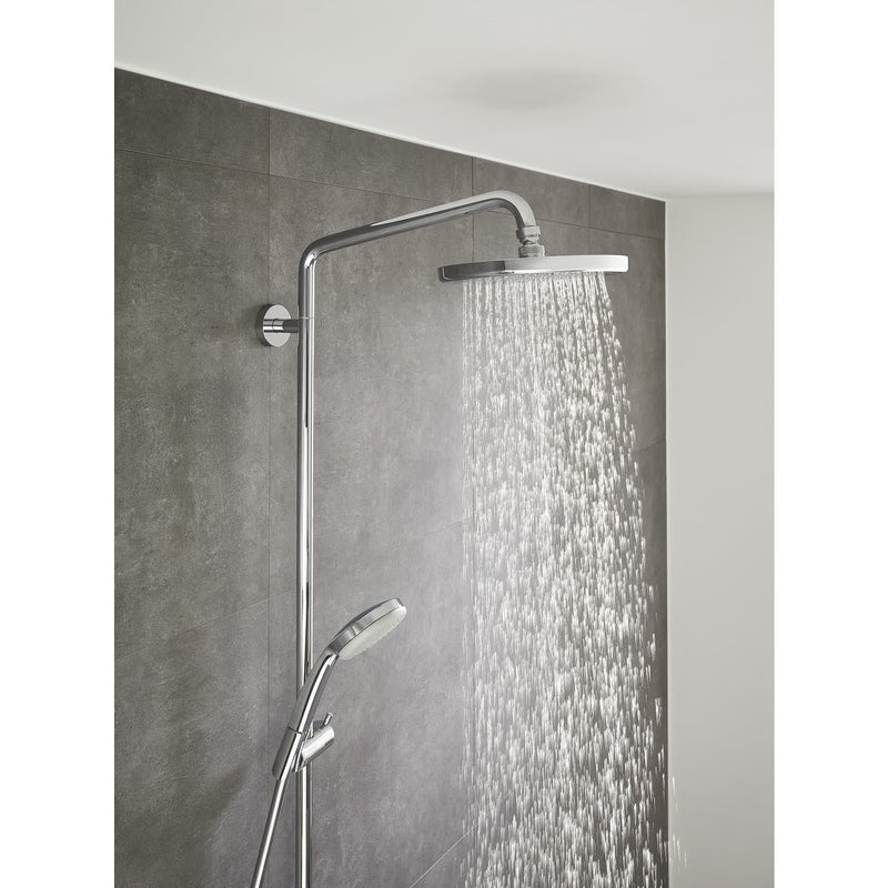 hansgrohe Croma 220 Showerpipe mit Brausearm 40 cm, schwenkbar