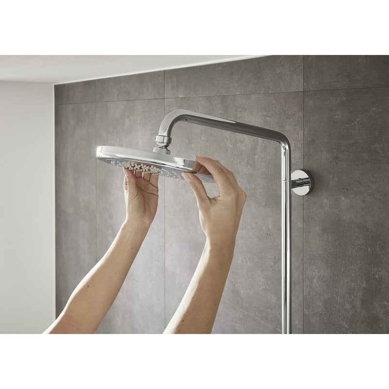 hansgrohe Croma 220 Showerpipe mit Brausearm 40 cm, schwenkbar