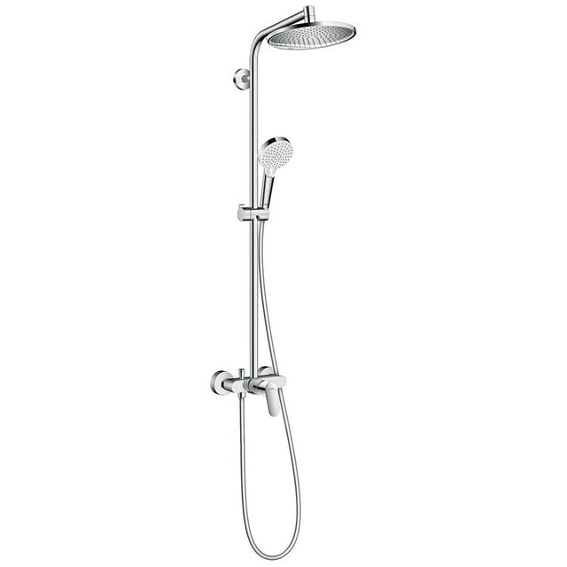 hansgrohe Crometta S 240 1jet Showerpipe mit Einhebelmischer