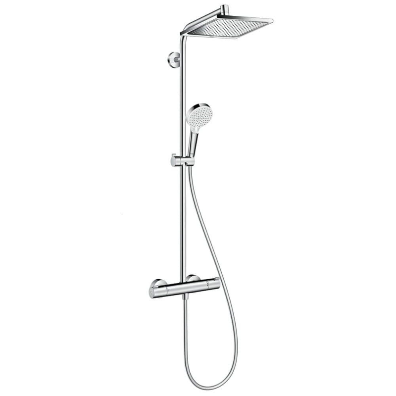 hansgrohe Crometta E 240 1jet Showerpipe EcoSmart