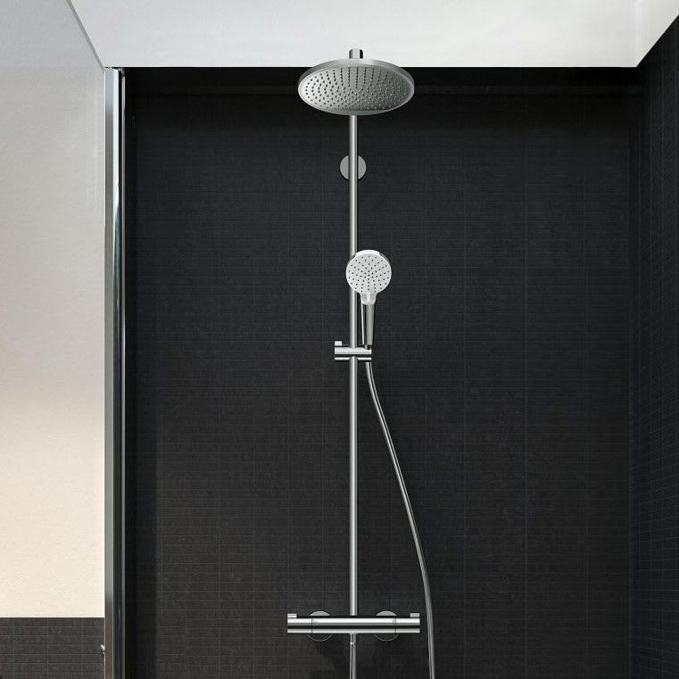 hansgrohe Crometta S 240 1jet Showerpipe EcoSmart