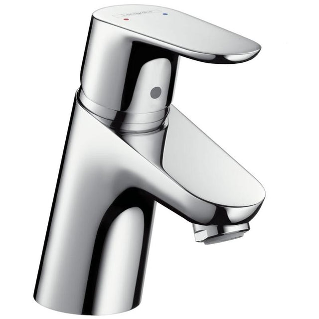 hansgrohe Focus Einhebel-Waschtischmischer 70 mit Push-Open Ablaufgarnitur