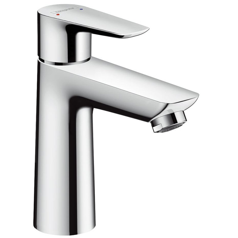 hansgrohe Talis E Einhebel-Waschtischmischer 110 mit Push-Open-Ablaufgarnitur