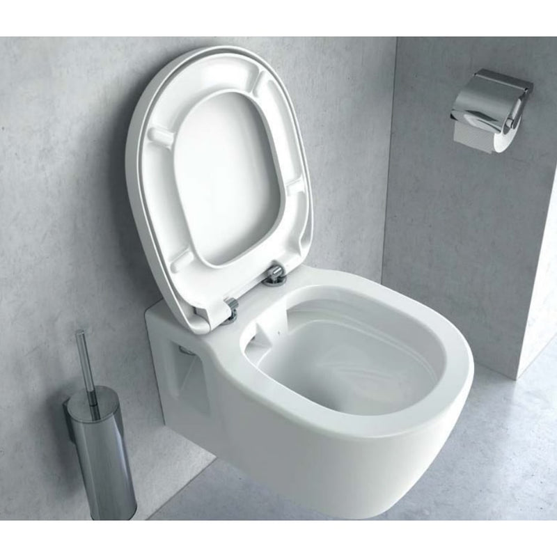 Ideal Standard Connect Wand-WC spülrandlos Kombipaket mit WC-Sitz