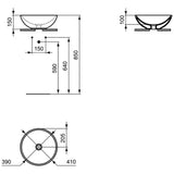 Ideal Standard Strada O Aufsatzschale rund 41 cm