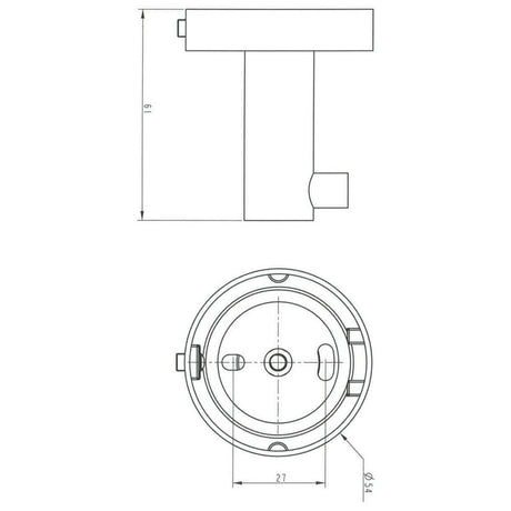 Kronenbach Radia Haken mit Konsole