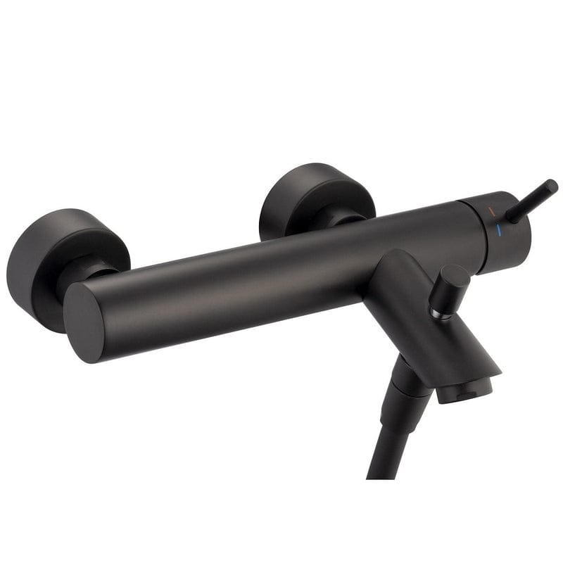 Kronenbach Lima 2.0 Black Wannenfüllbatterie Aufputz