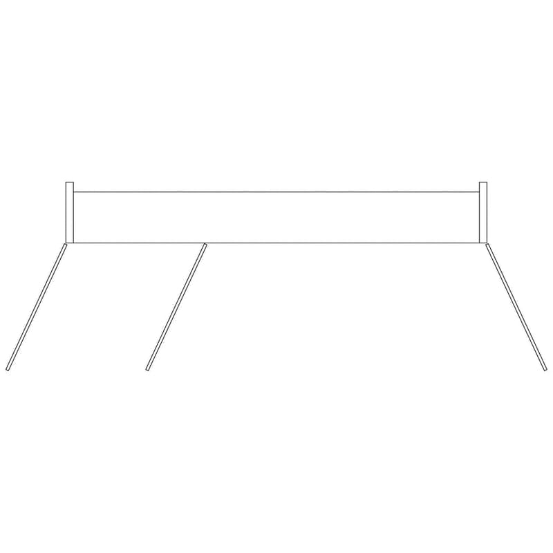 Kronenbach Plana 2.0 Spiegelschrank 90 cm mit 3 Türen und LED-Aufsatzleuchte