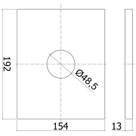 Kronenbach Quara 2.0 Unterputz-Brausearmatur