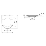 LAUFEN Pro WC-Sitz mit Deckel, slim mit Absenkautomatik