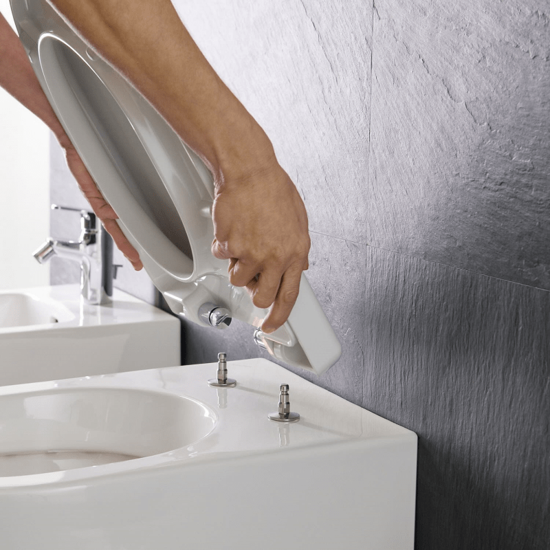 LAUFEN Pro Wand-WC Compact spülrandlos inkl. WC-Sitz