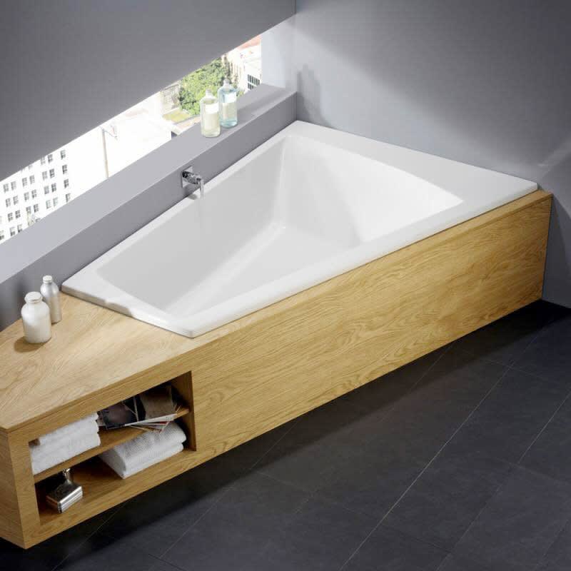 Steinkamp Life Eckbadewanne 180 x 130/65 cm Ecke, rechts